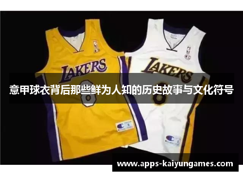 意甲球衣背后那些鲜为人知的历史故事与文化符号 意甲球衣背后那些鲜为人知的历史故事与文化符号